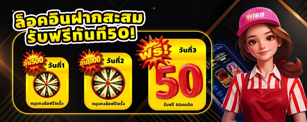 W168 ทางเข้า เว็บตรง ฝากถอนไว โปรโมชั่นแน่น